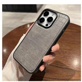 レトロ クロコダイルテクスチャー PUレザー仕様丈夫な iPhone用ケース