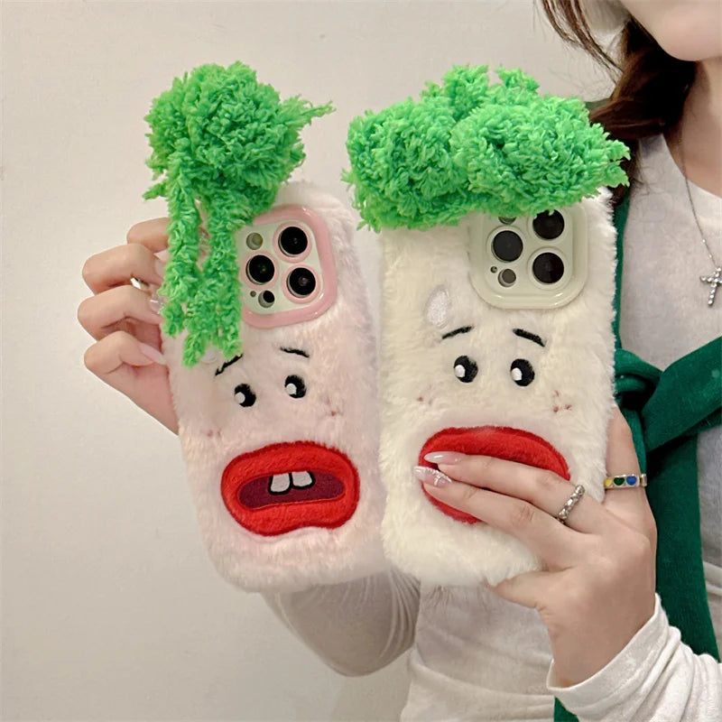 Funny Poor Face キュートなぬいぐるみ iPhone用ケース – Magnolia