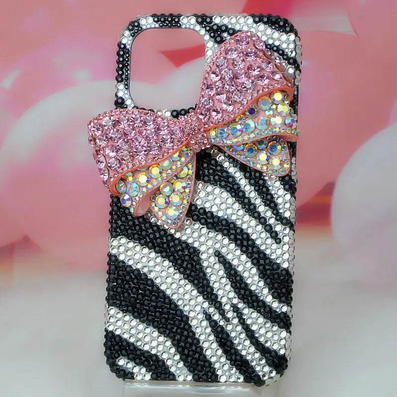 あいり ピンクゼブラ iPhoneケース iPhone 16 Plusケース Aero Sparkle クリア/ピンク – MiraiSell