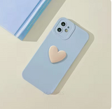 Love Heart 可愛い 高品質ソフトシリコン仕様４色 iPhone用ケース