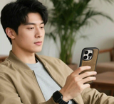 大人カッコイイ リアルレザー ビンテージ MagSafe機能 5色 iPhone用ケース