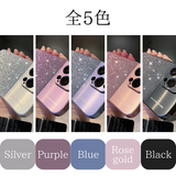 モダン ツートンキラキラがラグジュアリー 5色 iPhone用ケース