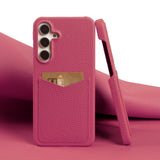 Galaxy S25・S24・S23・S22・S21対応｜本革カード収納付きケース　