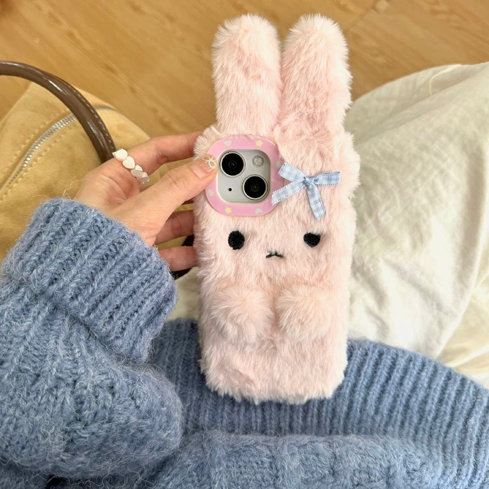 3D双子のラビット ぬいくるみ iPhone用ケース – Magnolia Trend