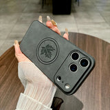 メープルリーフ MagSafe対応 フルカメラ保護 耐衝撃シェル 5色 iPhone17用ケース