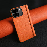 大人カッコイイ リアルレザー Google Pixel 9 Pro Fold用ケース
