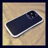 New 衝撃吸収機能 透明5色 ポップな くすみカラーの iPhone用ケース