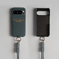 ラグジュアリー本革 Google Pixel 10シリーズ対応 ケース｜ポケット＆ストラップ付き 全8色