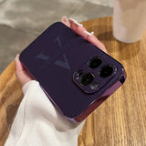 ラムスキン 大文字イニシャル ラグジュアリー オーダーメイド5色 iPhone用ケース