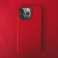 ラグジュアリー 高級本革カバー 5色 iPhone用ケース