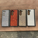 シンプル ゴージャス きらびやかな 可愛い ラインストーンヒンジ保護 SamsungGalaxy用ケース