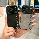 名入れオーダーメイド iPhone用ケース｜PUレザー 耐衝撃・保護ケース iPhone 11～17 Pro Max・Plus対応