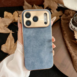 大人カッコいい 柔らかラムスキン( lambskin Leather) 4色 iPhone用ケース