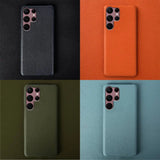【MagSafe対応・本革】Galaxy S26 Ultra用ケース 高級レザーケース ワイヤレス充電対応 耐衝撃 ソフトTPUカバー