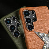 Galaxy S26 Ultra 対応 フルグレインレザーケース｜スターパンク ラグジュアリーエディション