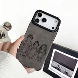 写真から作る オーダーメイド線画 iPhone用ケース｜UVプリント オリジナルケース iPhone 11〜17対応