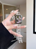韓国で大人気 レジンチェーンの大人のブレスレット型 11色 Apple Watch Band