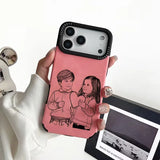 写真から作る オーダーメイド線画 iPhone用ケース｜UVプリント オリジナルケース iPhone 11〜17対応