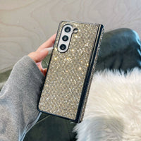 シンプル ゴージャス きらびやかな 可愛い ラインストーンヒンジ保護 SamsungGalaxy用ケース