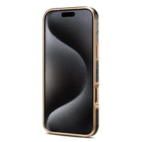 MagSafe機能 大人カッコイイ クロコダイル柄 メッキ 4色 iPhone用ケース