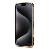 MagSafe機能 大人カッコイイ クロコダイル柄 メッキ 4色 iPhone用ケース