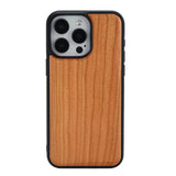 レーザー刻印で ロゴ・写真・ 名入れ可 木製 ウッドケース ワイヤレス充電可 3色 iPhone用ケース