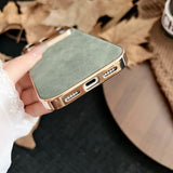 大人カッコいい 柔らかラムスキン( lambskin Leather) 4色 iPhone用ケース