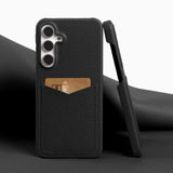 Galaxy S25・S24・S23・S22・S21対応｜本革カード収納付きケース　