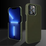 ラグジュアリー 高級本革カバー 5色 iPhone用ケース