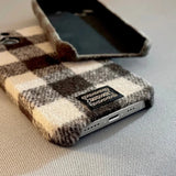コーデに合わせてオシャレレトロ風暖色 アースカラーVelvet７種 iPhone用ケース
