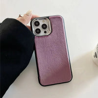 レトロなシルキーベルベット iPhone用ケース