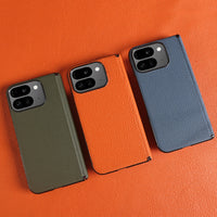 大人カッコイイ リアルレザー Google Pixel 9 Pro Fold用ケース