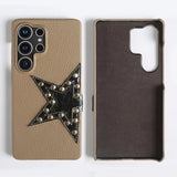 Galaxy S26 Ultra 対応 フルグレインレザーケース｜スターパンク ラグジュアリーエディション