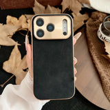 大人カッコいい 柔らかラムスキン( lambskin Leather) 4色 iPhone用ケース