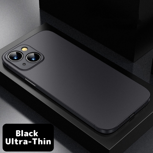 超薄型の半透明クリアスリムカバー 5色 iPhone用ケース