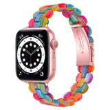 ファッショナブルで可愛い 9色 Apple watch用バンド