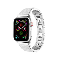 ファッショナブルなダイヤモンドブレスレットスタイル 3色 Apple Watchベルト&保護ケース