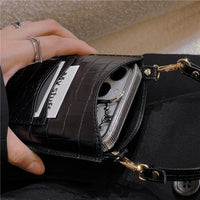 クロコダイルパターン Handbag Wallet Phone Bag For iPhone用 ケース　