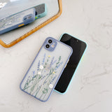 ガーリーなやさしい花柄　2色　半透明　iPhoneケース-Magnolia Trend Store