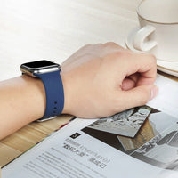 シルキーテクスチャー　豊富な23色　Apple Watchベルト