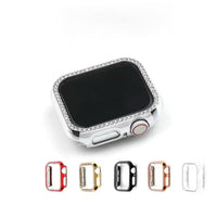 キラキラダイヤの輝き　メタルカラー6色　　Apple Watch保護ケース