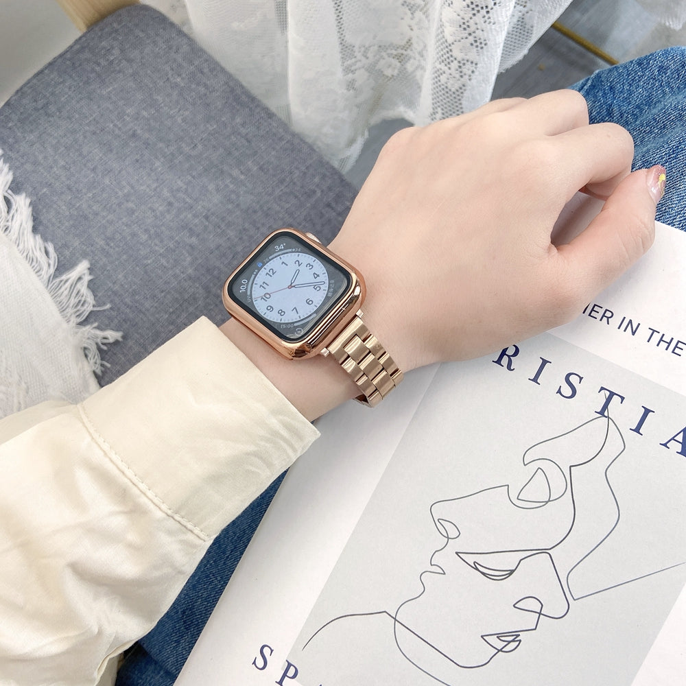 アップルウォッチステンレスバンドベルトApple Watchカバー