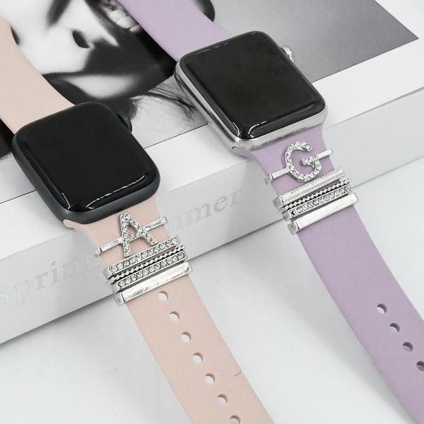 キラキラアルファベット5点セット Apple Watch バンドチャーム – Magnolia Trend Store